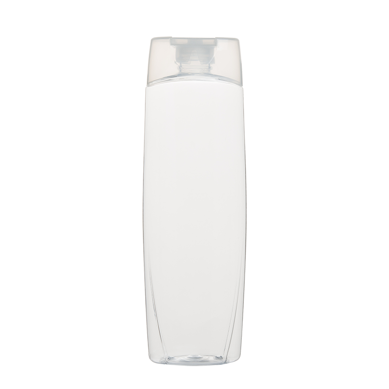 400ml Clear Plastic Bottles Plastic Shampoo Bottles with Flip Over Cap