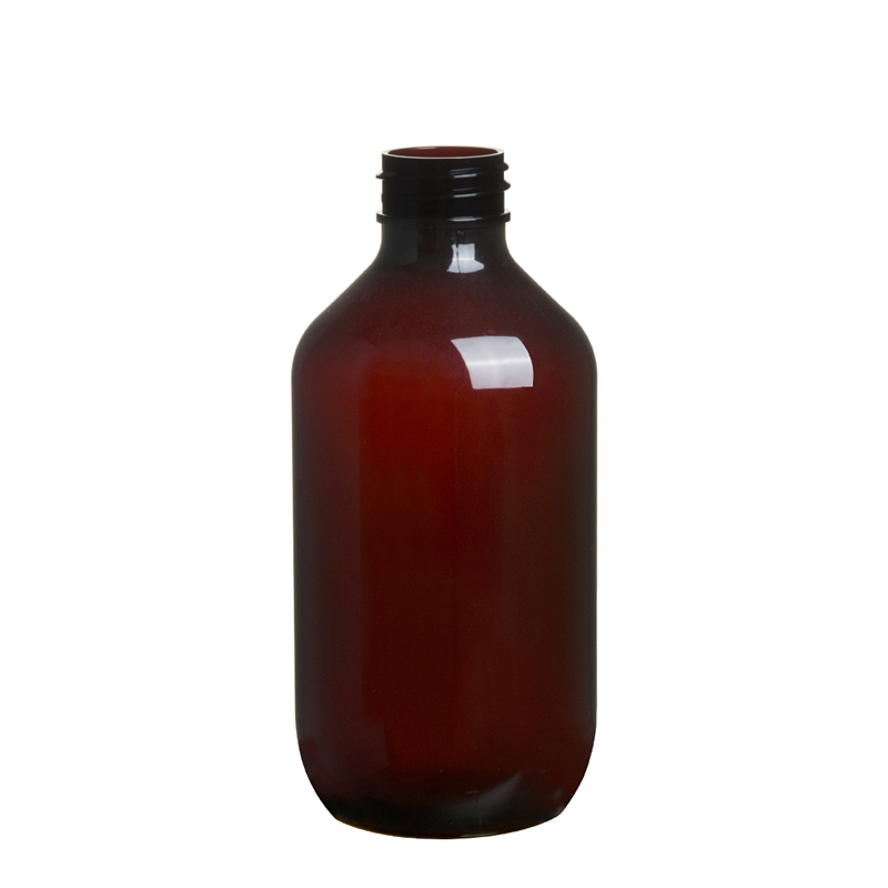 300ml 10oz Plastic Amber Bottles Manufacturer