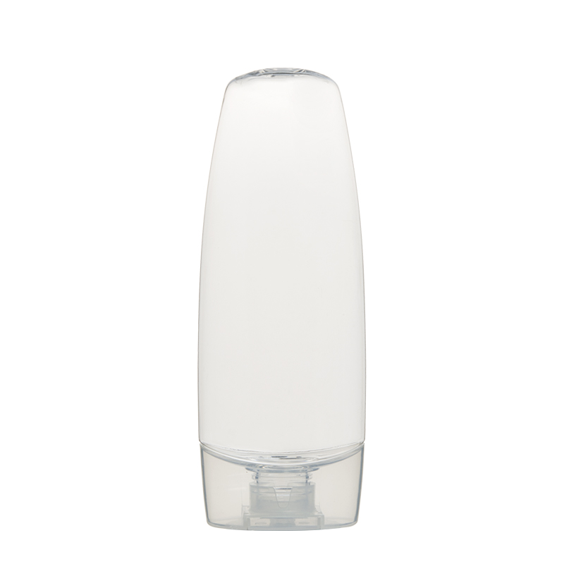200ml 6.5oz Clear Plastic PET Flat Shampoo Bottles Lotion Bottles