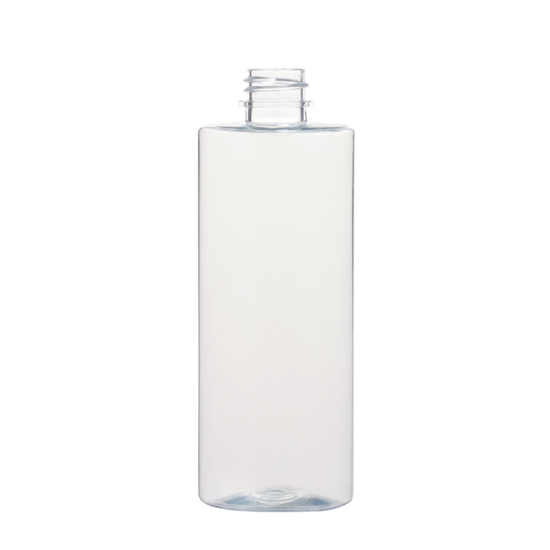 ПЭТ пластиковая плоская овальная бутылка