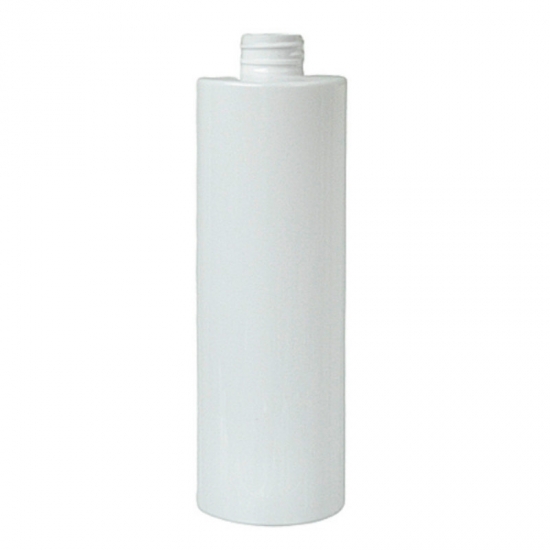 520 мл цилиндр круглые пустые контейнеры для шампуня ПЭТ белые бутылки