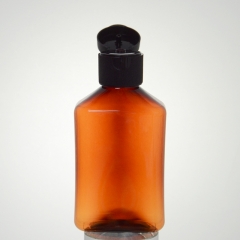  120 мл Плоская бутылка для домашних животных с крышкой Flip