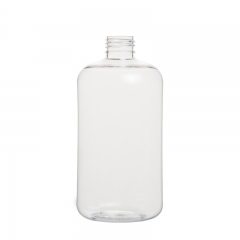Boston Round Bottle 400 мл Пластиковый питомца ясно для ухода за кожей